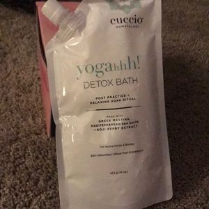 Cuccio somatology yagahhh! Detox bath